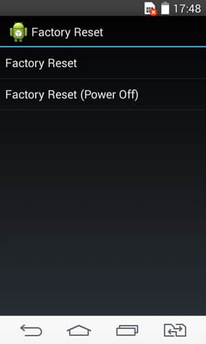 Factory data reset en LG G3, G4, G5 , G7  y seres similares